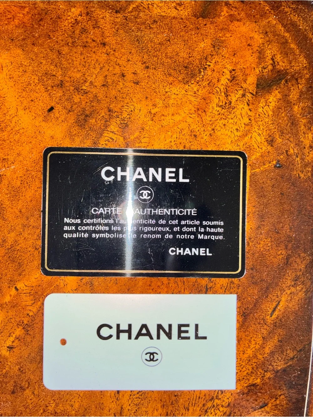 Chanel Black Quilted Glazed Lambskin Crossbody Bag with Aged Gold-Tone Hardware
